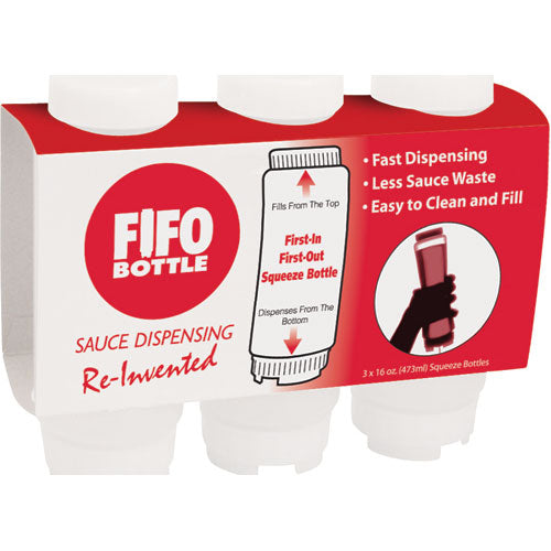 2801819 B2BFSI - 16 oz NSF Certified FIFO Bottle (Pack of 3) 2801819 B2BFSI - 16 oz NSF Certified FIFO Bottle (Pack of 3)